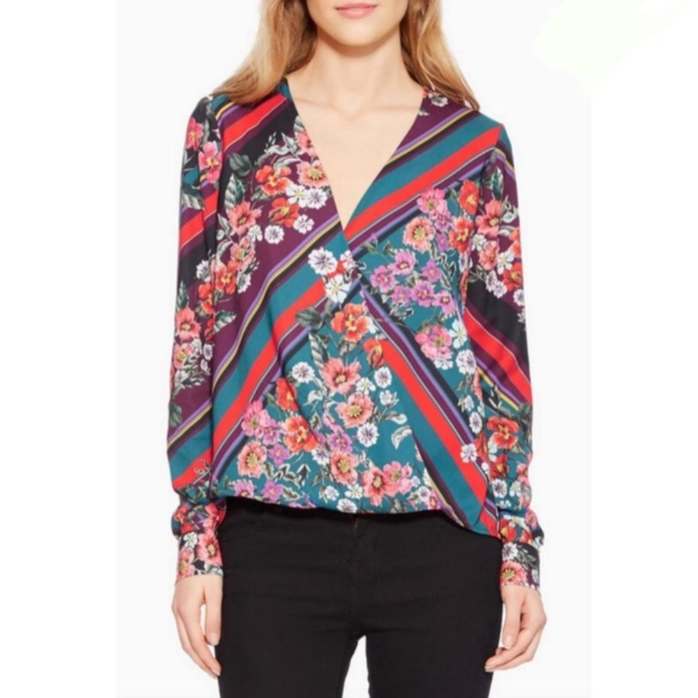 NWT PARKER FLORAL PRINT SHIRT SIZE XS